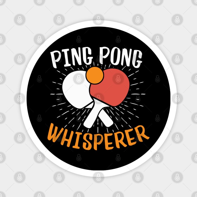 Ping Pong Magnet by Design Seventytwo